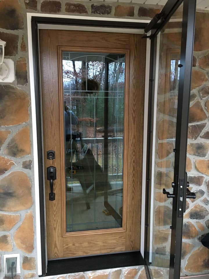 Exterior Door and Entryway work by Kennedy Contracting of Central Pennsylvania