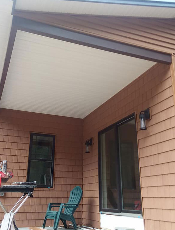 Soffit Work by Kennedy Contracting of Central Pennsylvania